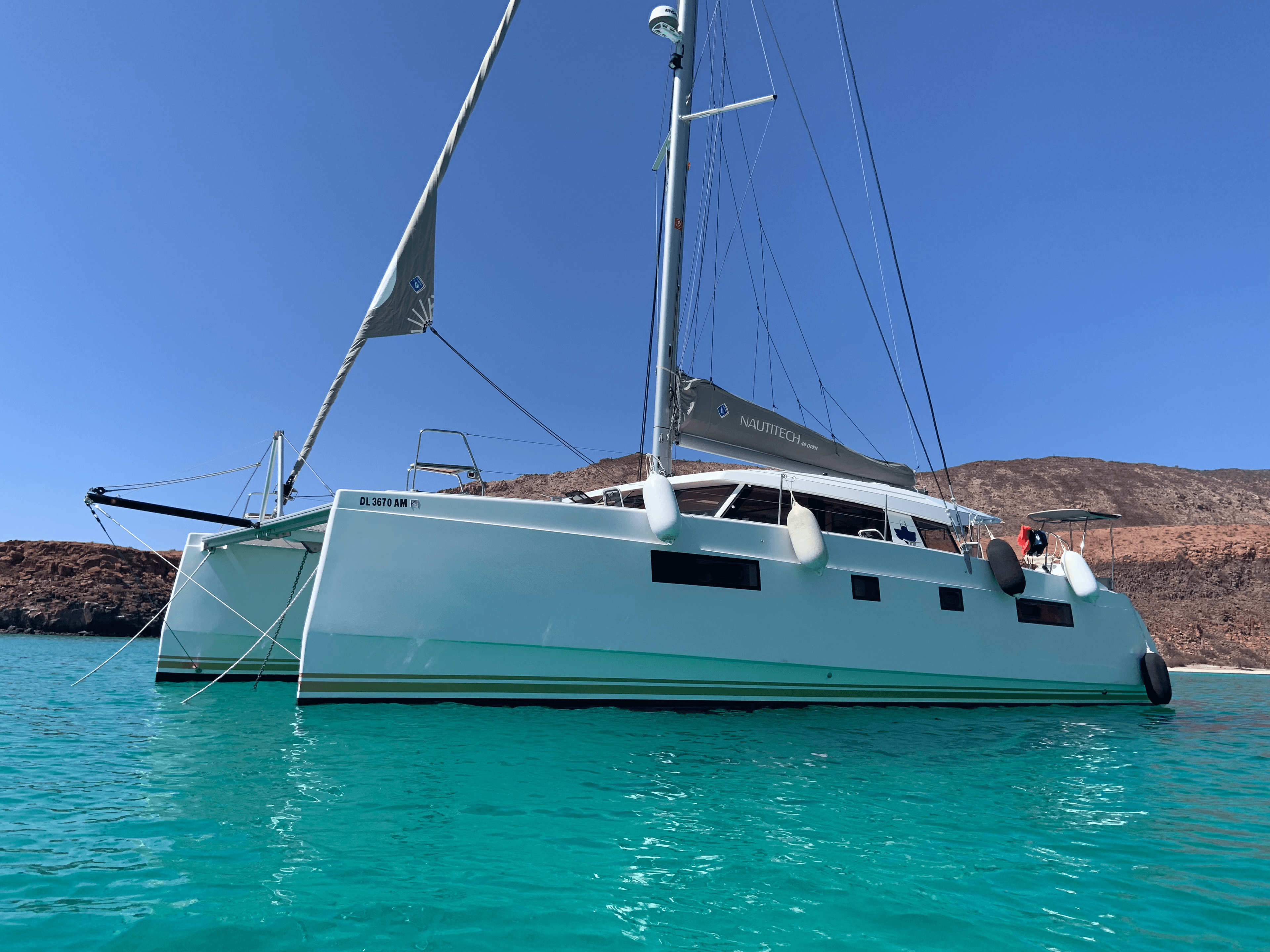 Catamaran In La Paz - Nautitech 46'