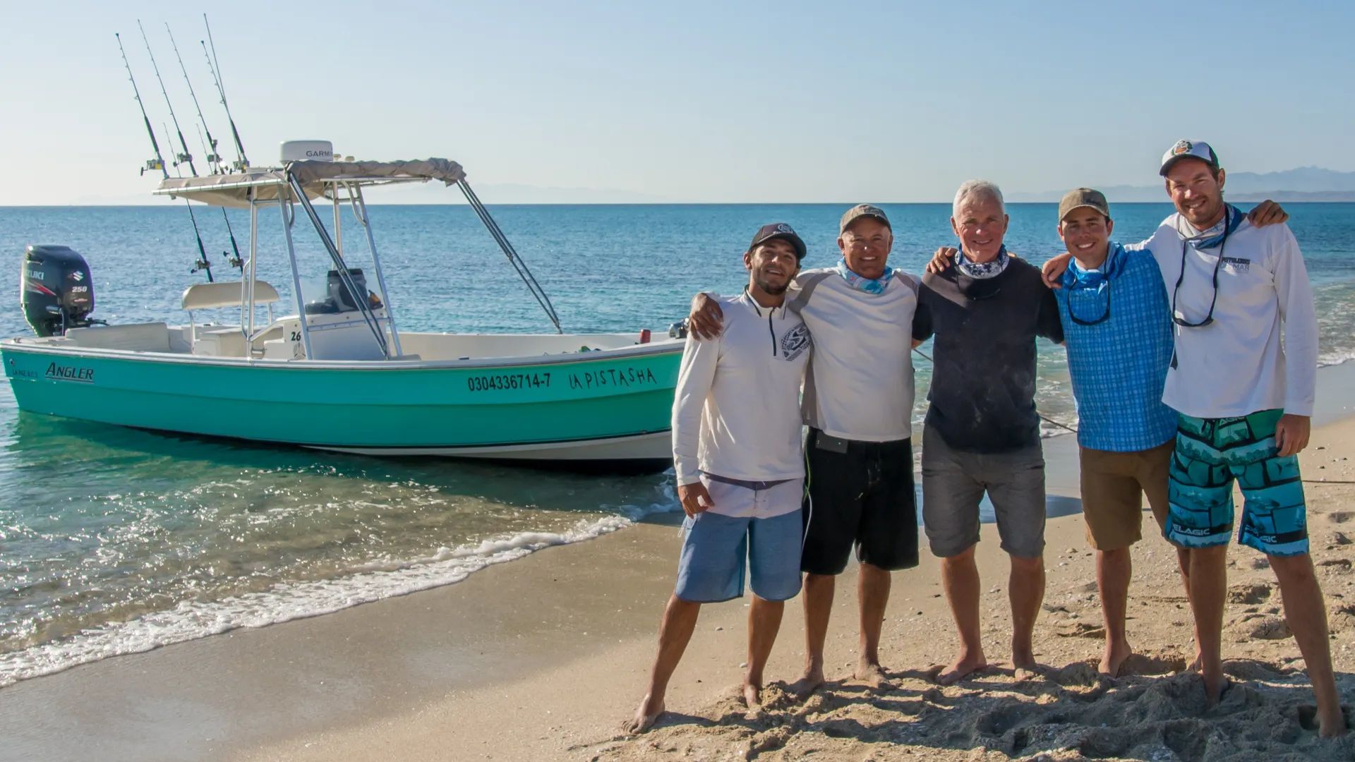 Lancha privada en La Paz – La Pistasha Angler 26’ 6