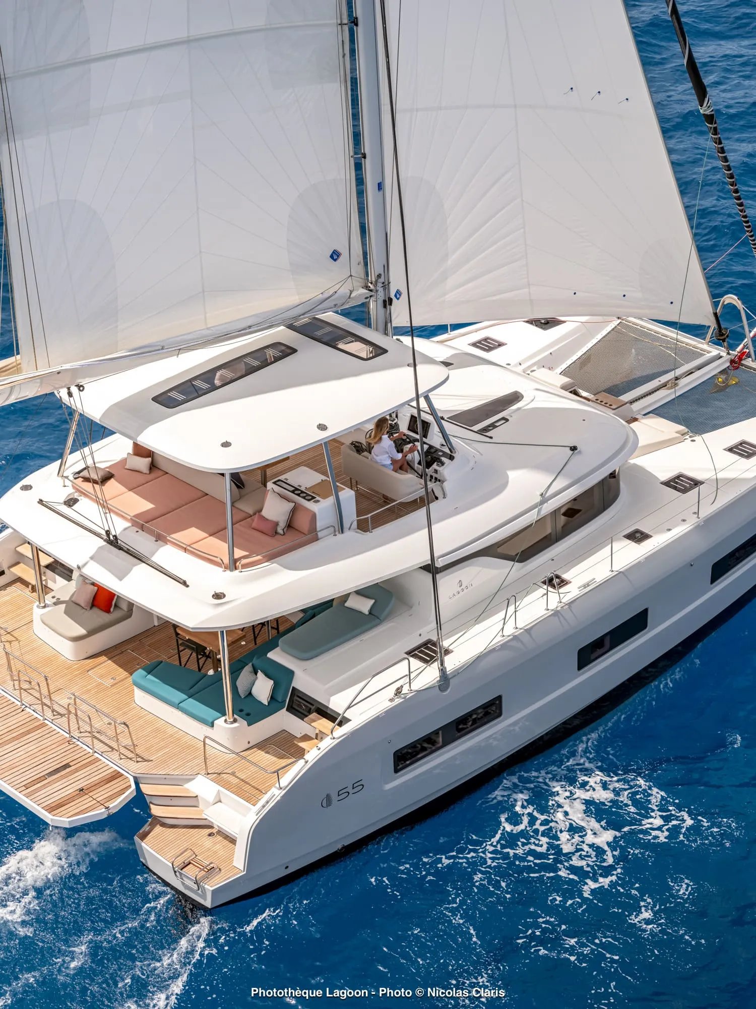 Catamarán Lagoon 55’ en La Paz